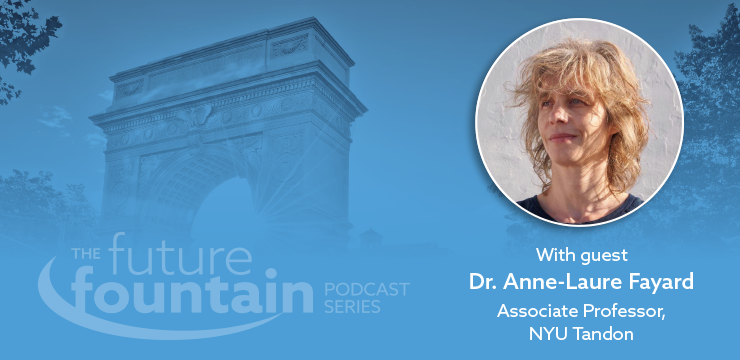 Dr. Anne-Laure Fayard, Associate Professor of Innovation, Design and Organizational Studies at the NYU Tandon School of Engineering