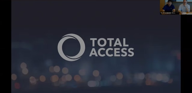 Total Access Japan Webinar Screen
